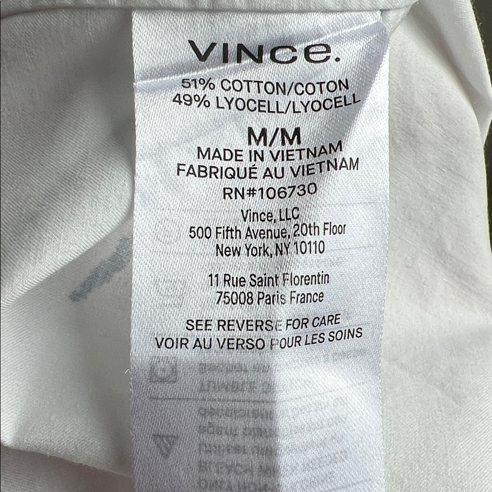 Vince Watercolour Print Shirt - Picture 10 of 10